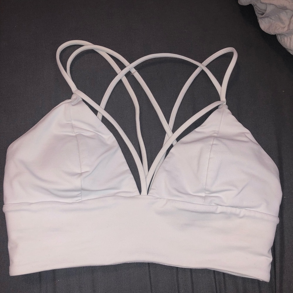 Lululemon strappy longline bra